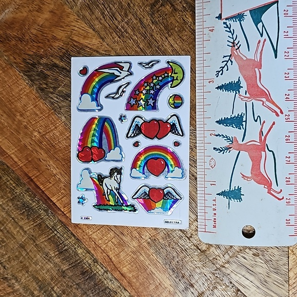 Vintage vending machine stickers Prism Unicorn - Picture 4 of 6